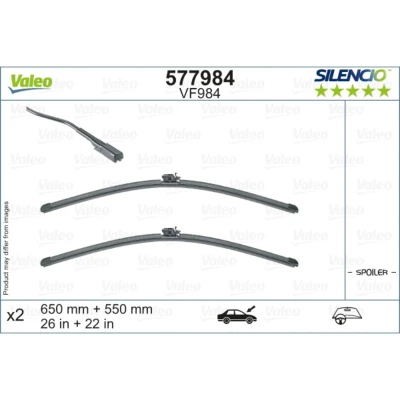 Imagem de Escova do limpa vidros Valeo 577984 à frente plana MERCEDES BENZ: GLE Coupe