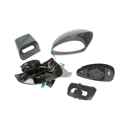 Imagem de Espelho retrovisor Alkar 6140855 à direita com subcapa elétrico aquecível, sensor de temeperatura, tom azul, convexo CITROËN: C4 I Hatchback