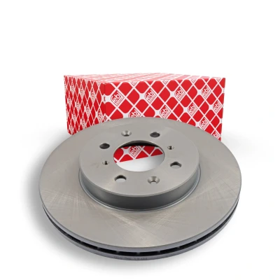 Imagem de FEBI BILSTEIN 108500 Disco de travão Eixo dianteiro 262 21 4 100 interior ventilado revestido HONDA: CIVIC 6 Stufenheck, 7 Hatchback