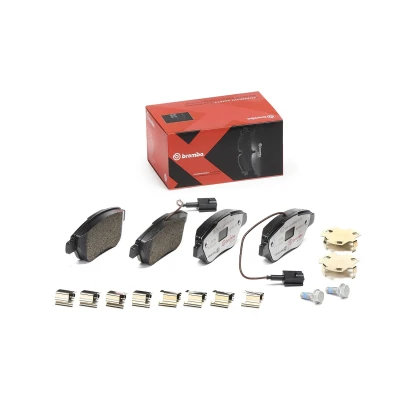 Imagem de BREMBO P 23 141X Jogo de pastilhas para travão disco incl. contacto aviso desgaste com parafusos pinça acessórios