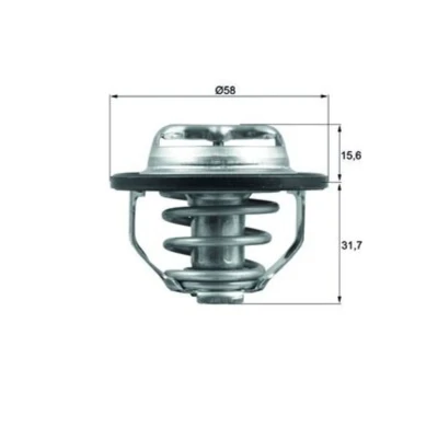 Imagem de MAHLE ORIGINAL TX 122 82 Termóstato, líquido de refrigeração com junta OPEL: Vectra C Sedan, Caravan, Astra G CC, ALFA ROMEO: 159 Sedan