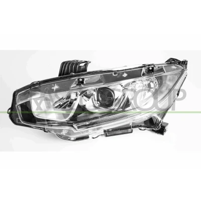 Imagem de PRASCO HD0464914 Farol Principal esquerda H11/HB3 com luz de circulação diurna motor regulação do alcance dos faróis