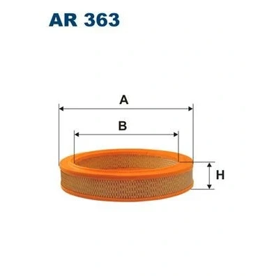Imagem de FILTRON ar 363 Filtro de 47 232 Cartucho filtrante FIAT: Panda I Hatchback