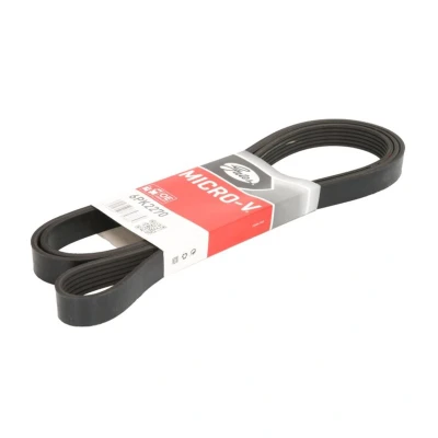 Imagem de GATES Micro V 6PK2270 Correia trapezoidal estriada 2270 6 Poliéster, EPDM (borracha de etileno propileno dieno) MERCEDES BENZ: Classe E Sedan