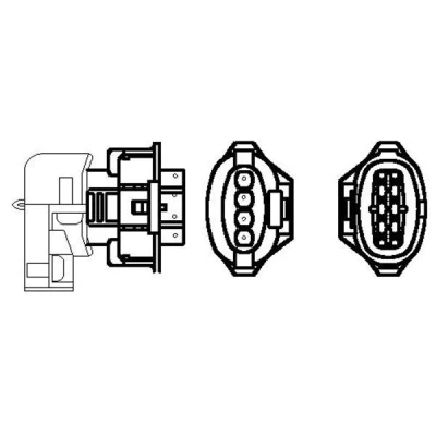 Imagem de MAGNETI MARELLI 466016355162 Sonda lambda com aquecimento 4 OPEL: Corsa D Hatchback, Astra J Sports Tourer, E Hatchback