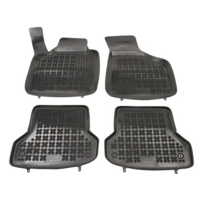 Imagem de REZAW PLAST 200311 Conjunto de tapete chão Borracha à frente e atrás 4 preto medida AUDI: A3 Hatchback, Sportback
