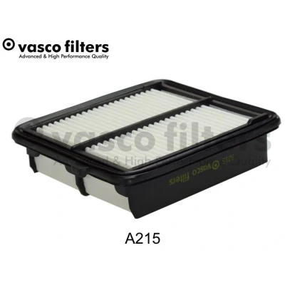 Imagem de DAVID VASCO A215 Filtro de ar 42 153 174 rectangular Cartucho filtrante HONDA: Jazz 3, Insight II Hatchback