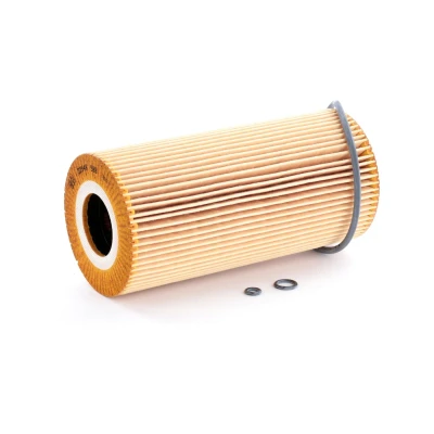 Imagem de FEBI BILSTEIN 32548 Filtro de óleo com retentor Cartucho filtrante MERCEDES BENZ: Classe C Sedan, T modell, Sprinter 3 Van, MAN: TGM