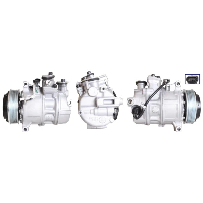 Imagem de ELSTOCK 51 0992 Compressor PAG 46 YF R134a, R1234yf com juntas MERCEDES BENZ: Classe C Sedan