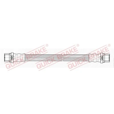 Imagem de QUICK BRAKE 25.031 Mangueira de Travão 252mm M10x1 com rosca interior VOLKSWAGEN: Transporter 5 Bus