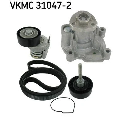 Imagem de SKF VKMC 31047 2 Bomba de água + kit da correia distribuição com juntas VOLKSWAGEN: Golf Plus / Crossgolf, AUDI: A3 Sportback