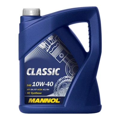 Imagem de Mannol Conticlassic 10W 40 5l Óleo do motor MN7501 5 RENAULT: MEGANE 3 Coupe, 2, CLIO 2 Kasten, VOLKSWAGEN: Jetta Golf 5, TRANSPORTER 4 Bus