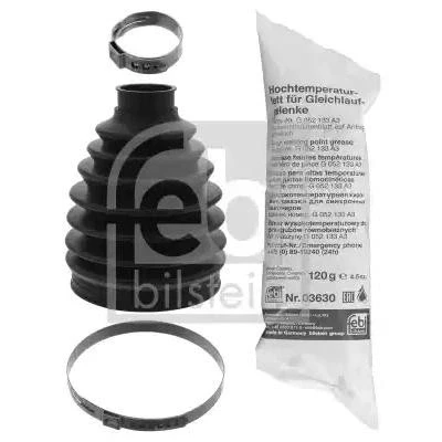 Imagem de FEBI BILSTEIN 100305 Fole de Transmissão do lado da roda, Eixo dianteiro, esquerdo, direito Termoplástico RENAULT: Clio 4
