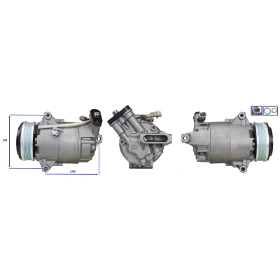 Imagem de ELSTOCK 51 0247 Compressor PAG 46 R 134a com juntas OPEL: Astra H Caravan, G CC, Hatchback, VAUXHALL: Mk5 Kombi