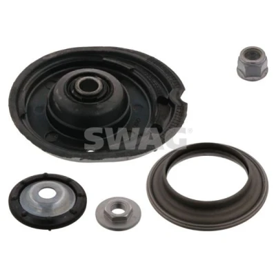 Imagem de SWAG 62 93 7811 Kit de reparação, suporte apoio do conj. mola/amortecedor Eixo dianteiro com rolamentos esferas material montagem