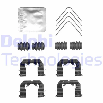 Imagem de DELPHI LX0765 Kit de acessórios, pastilhas travão