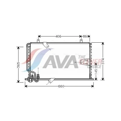 Imagem de Condensador, ar condicionado AVA COOLING BW5184