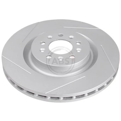 Imagem de A.B.S. Disco de travão 355mm 32mm 5furos 114,3mm fendido revestido 18721 4G431125AE,4G431125AF,4G432810265,4G432810265PK Discos