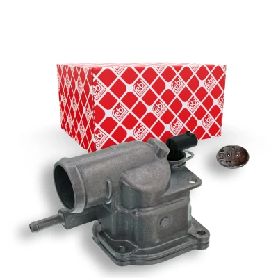 Imagem de FEBI BILSTEIN 39396 Termóstato, líquido de refrigeração 87 com junta interruptor temperatura caixa MERCEDES BENZ: Classe E Sedan