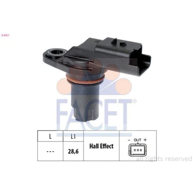 Imagem de FACET 9.0758 Gerador de Impulsos Made in Italy OE Equivalent BMW: 3 Touring, 5 Sedan, X3, TOYOTA: RAV4 IV SUV