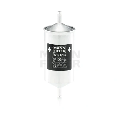 Imagem de MANN FILTER WK 613 Filtro de Combustível dos tubos 8 SEAT: Ibiza 2, Córdoba I Vario, Inca, OPEL: Astra F Caravan, Frontera A SUV, CC
