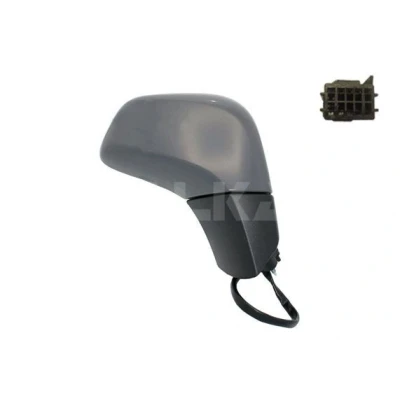 Imagem de Espelho retrovisor Alkar 9044511 à direita com subcapa, subcapa parcial elétrico aquecível, dobrável electricamente, convexo para veículo vola