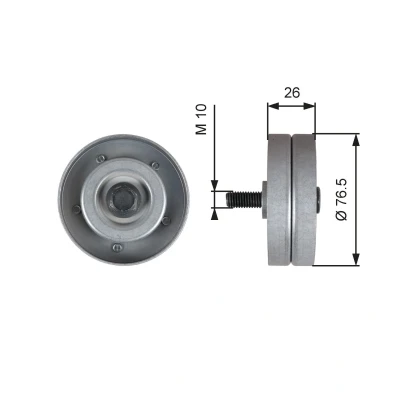 Imagem de GATES FleetRunner Micro V Kit T36182 Polia de Desvio OPEL: Astra G Caravan, H GTC, Hatchback, HONDA: CIVIC 7 Hatchback