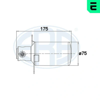 Imagem de ERA 668015 Filtro Secador MERCEDES BENZ: Classe C Sedan