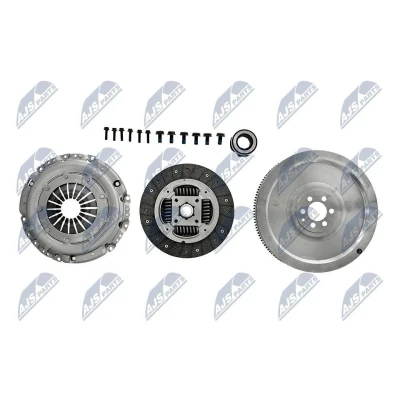 Imagem de NTY NZS VW 003 Kit de Embraiagem com disco da embraiagem, rolamento desembraiagem VOLKSWAGEN: GOLF 5, 6, Passat B6 Variant