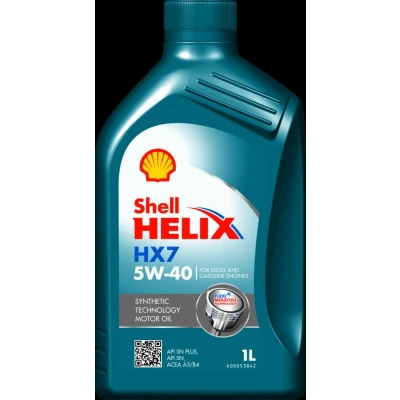 Imagem de Shell Helix HX7 ECT 5W 40 1l Óleo do motor 550046586 MERCEDES BENZ: Classe C Sedan, A, T modell, FIAT: Punto II Hatchback