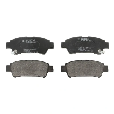 Imagem de BOSCH 0 986 424 762 Jogo de pastilhas para travão disco Baixo teor metálico com avisador sonoro desgaste TOYOTA: Previa / Estima II