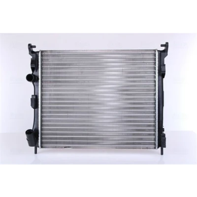 Imagem de NISSENS 67246 Radiador, arrefecimento do motor Alumínio 480 414 23 Aletas de refrigeração unidas mecanicamente RENAULT: CLIO 2, Kangoo I Express