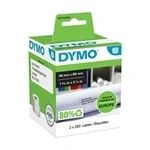 Imagem de Dymo LW S0722400 2 Rolos 260 Etiquetas para Endereços 89x36mm Brancas