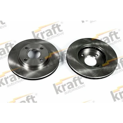 Imagem de KRAFT Disco de travão FORD: MONDEO 1 Kombi, 2, Cougar Coupe 260,0, 260mm 24,0mm 4 ventilado 6042120 4056029,4070865,5026784 Discos