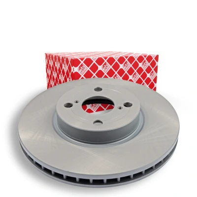 Imagem de FEBI BILSTEIN 27235 Disco de travão Eixo dianteiro 275 25 4 100 interior ventilado revestido TOYOTA: Corolla IX Hatchback, VIII Liftback