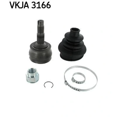 Imagem de SKF VKJA 3166 Ponteira de Transmissão FIAT: Punto II Hatchback, Grande Stilo PEUGEOT: 206 LANCIA: Musa