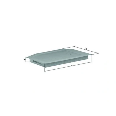 Imagem de MAHLE ORIGINAL LX 459 Filtro de ar 29,1 241 329,0 Cartucho filtrante PORSCHE: 911 Targa