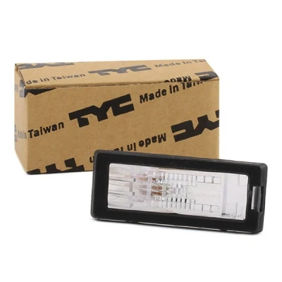 Imagem de TYC 15 0387 00 9 Luz de Placa W5W ambos os lados com lâmpada incandescência RENAULT: GRAND SCENIC 2, Zoe, Captur, DACIA: Lodgy, Duster SUV
