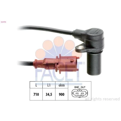 Imagem de FACET 9.0170 Gerador de Impulsos Made in Italy OE Equivalent ALFA ROMEO: 146, 156 Sportwagon, 147, FIAT: Stilo Hatchback, LANCIA: Lybra Sedan