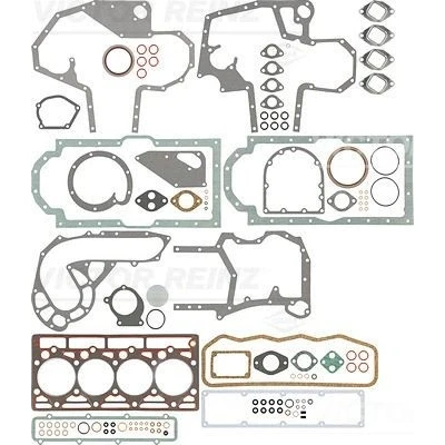 Imagem de REINZ 01 25800 Jogo completo de juntas, motor Com retentor da cambota, retentores haste válvulas