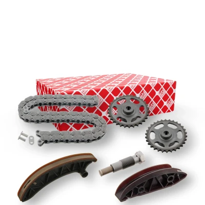 Imagem de FEBI BILSTEIN 44973 Jogo de correntes distribuição simples, com fecho da corrente MERCEDES BENZ: Classe C Sedan, E T modell