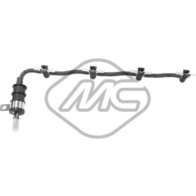 Imagem de Metalcaucho 92184 Tubo flexível, combustível de fuga Common Rail RENAULT: MEGANE 2 Kombi, LAGUNA Grandtour, TRAFIC Bus