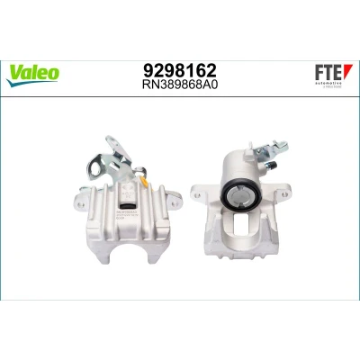 Imagem de FTE 9298162 Pinça de travão cinzento Alumínio Eixo traseiro direito sem suporte VOLKSWAGEN: Golf 5, Scirocco III, 6 Cabrio