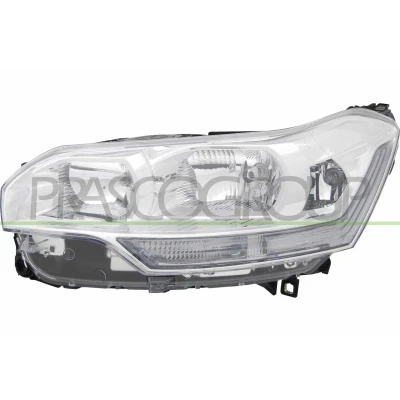Imagem de PRASCO CI5234904 Farol Principal esquerda H7/H7/H1 sem motor de regulação do alcance dos faróis CITROËN: C5 III Carrinha, 3