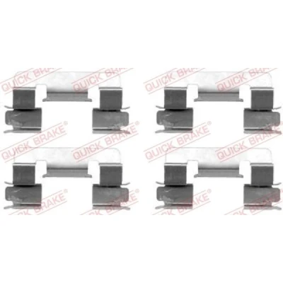 Imagem de Kit de acessórios, pastilhas travão QUICK BRAKE 109 1293
