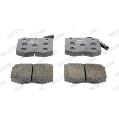 Imagem de FERODO PREMIER ECO FRICTION FVR713 Jogo de pastilhas para travão disco incl. contacto aviso desgaste sem acessórios