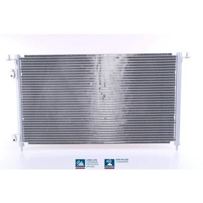 Imagem de NISSENS 940162 Condensador sem secador Alumínio 650 R 134a HONDA: CIVIC 7 Hatchback