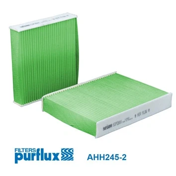 Imagem de PURFLUX AHH245 2 Filtro, ar do habitáculo Filtro de partículas (HEPA) 155 158 32 PEUGEOT: 207 Hatchback, 2008 Carrinha, 208 I Hatchback