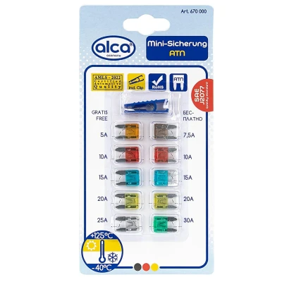 Imagem de ALCA Fuse ATN 670000 Jogo de fusíveis