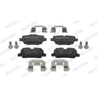 Imagem de FERODO FDB5278 Jogo de pastilhas para travão disco preparado indicador aviso desgaste com acessórios BMW: 3 Touring, Sedan